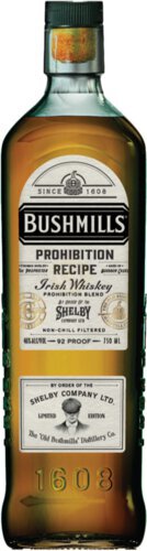 Bushmills Limited Edition Peaky Blinders Prohibition Recipe Irish Whiskey