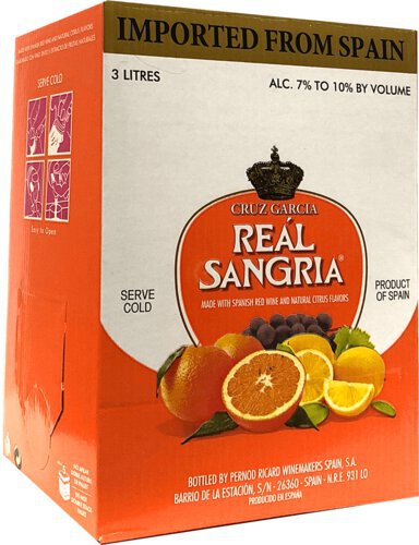 Real Red Sangria Box