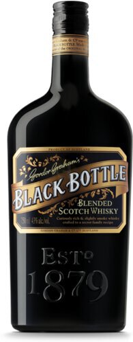 Gordon Graham's Original Black Bottle Scotch Whisky Scotland