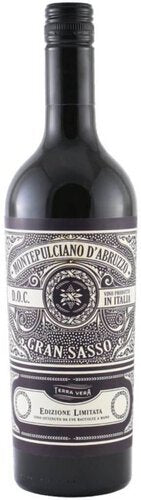 Gran Sasso Montepulciano D'abruzzo Colline Teramane DOCG Italy