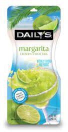 Daily's Margarita Frozen RTD Cocktail Pouch
