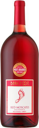 Barefoot Red Moscato